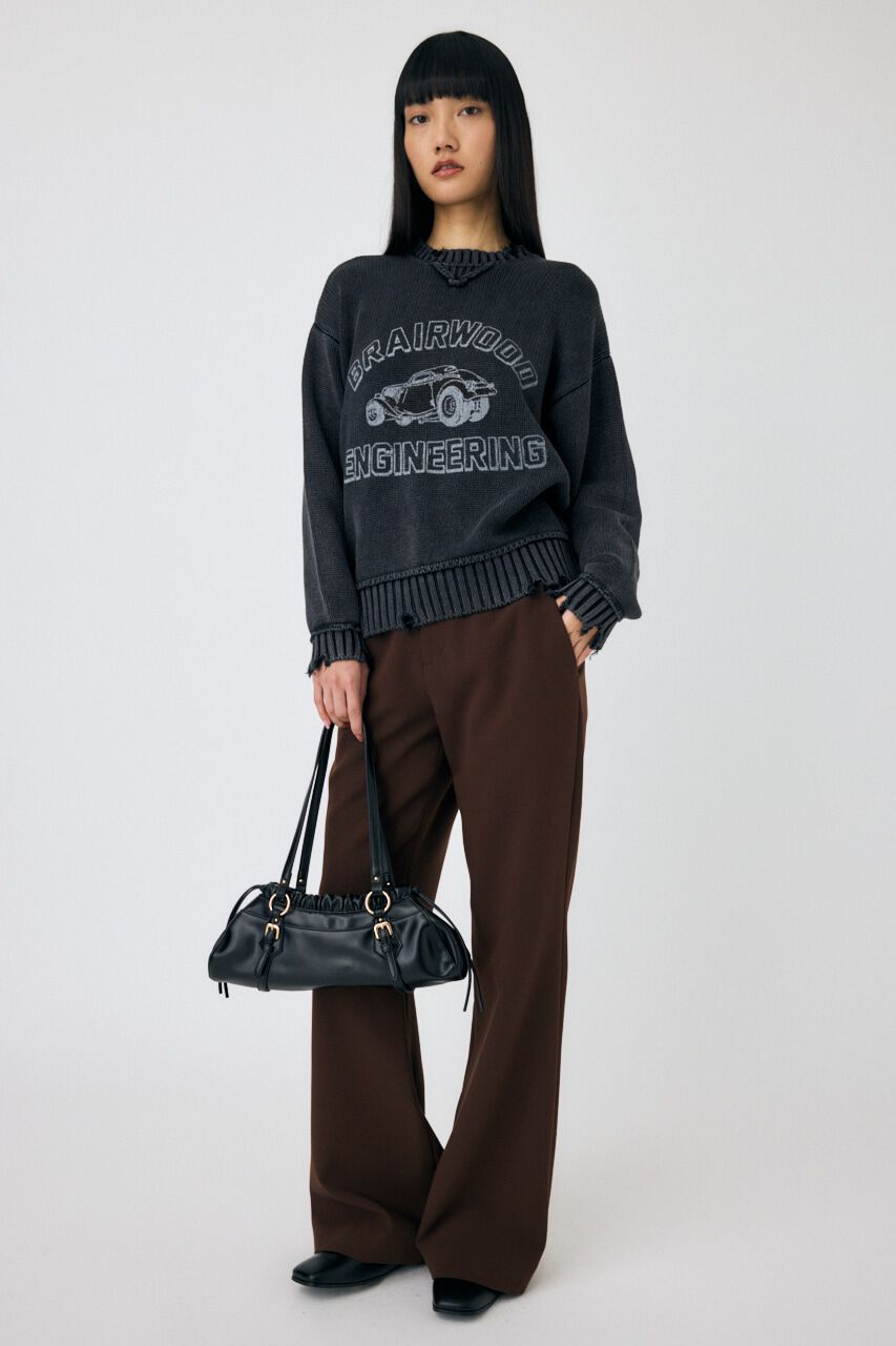 MOUSSY「VINTAGE LIKE PRINTED セーター」|ニット・セーター|