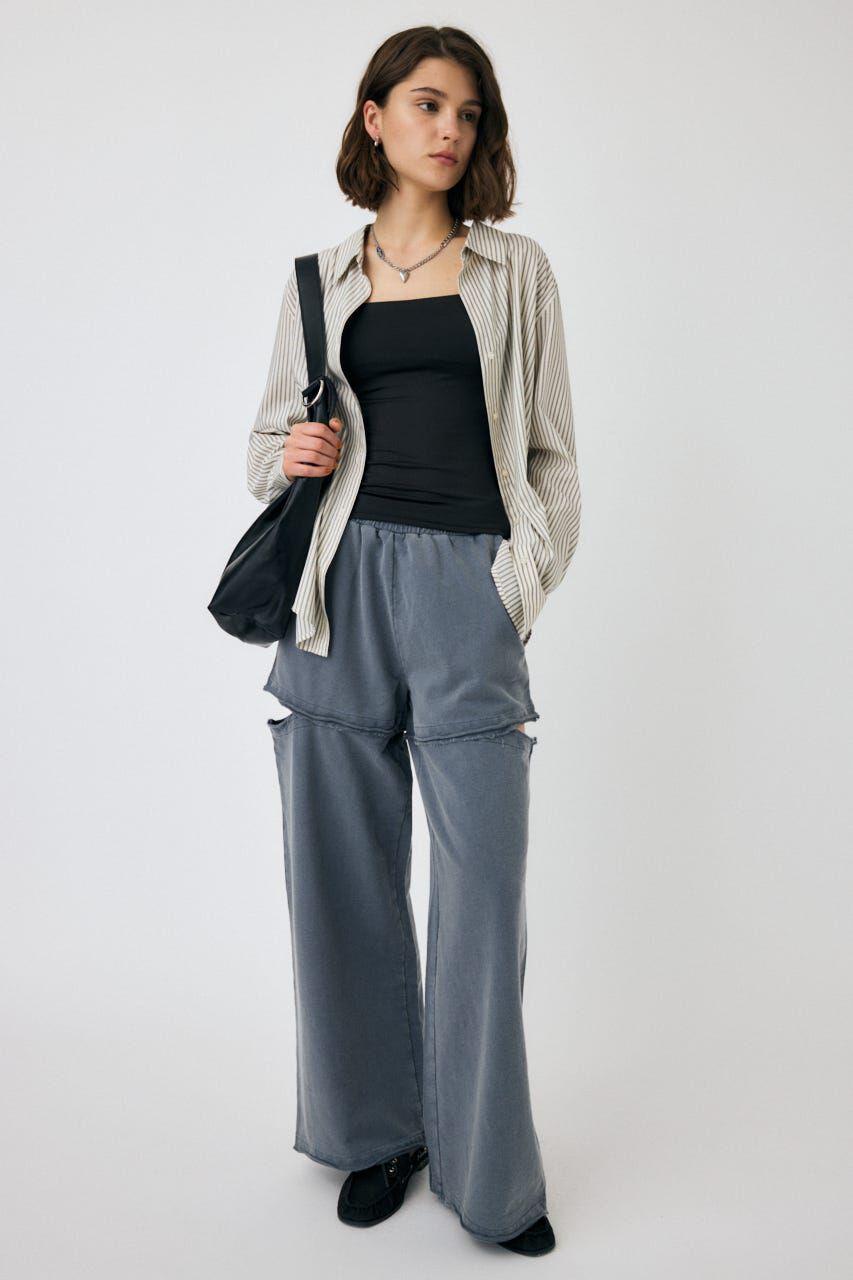 MOUSSY「CUT OUT スウェットパンツ」|その他|
