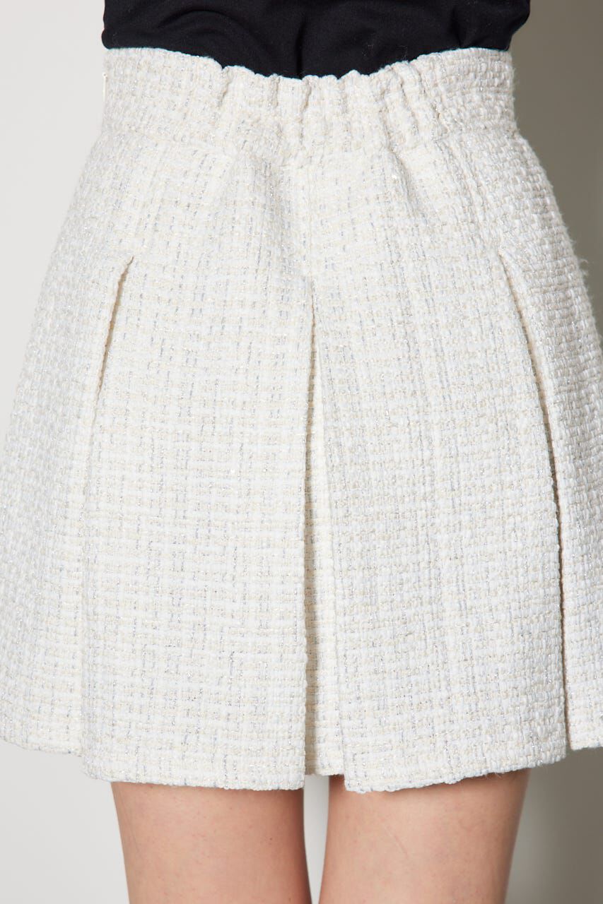 rienda「ハイウエストツイードスコートショートパンツ」|その他|