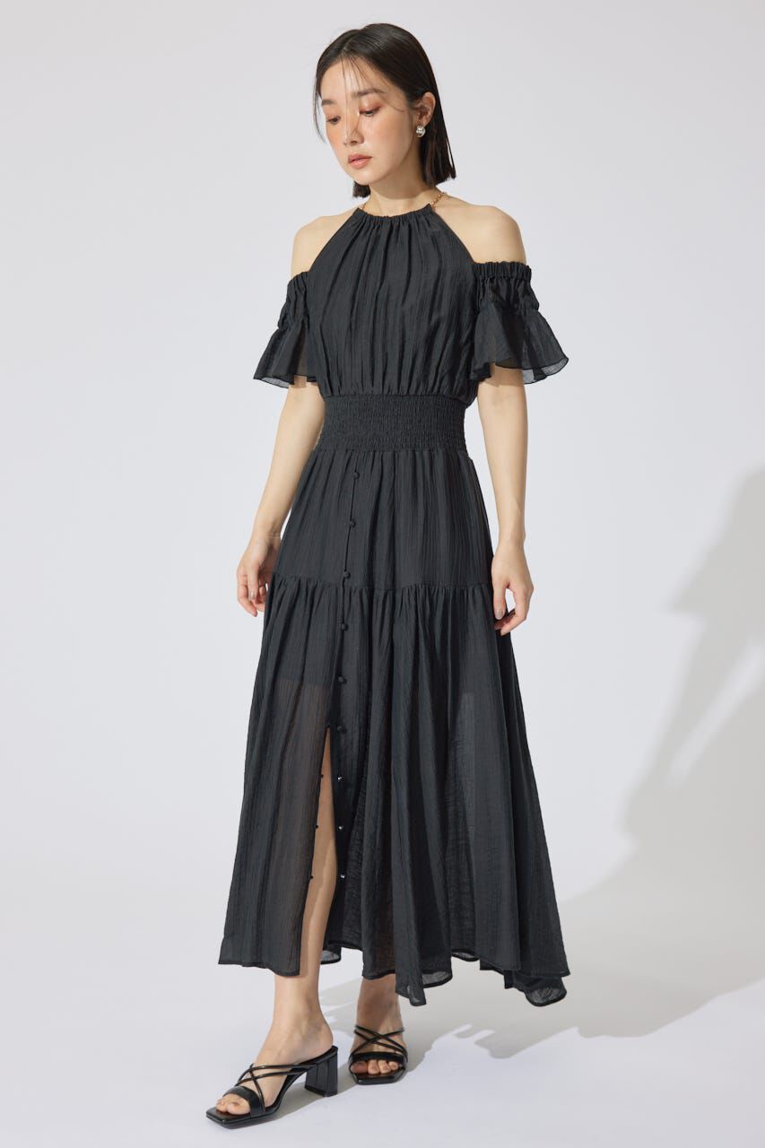 rienda「2WAYホルターネックロンパース」|ワンピース|