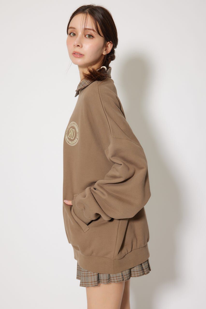 rienda「ユニセックスルーズスウェットトップス」|Tシャツ・カットソー|