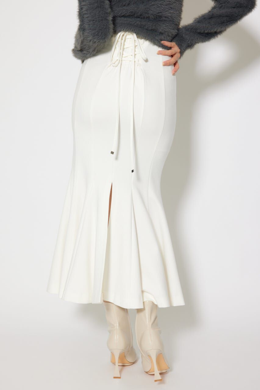 rienda「バックレースアップデザインマーメイドスカート」|スカート|