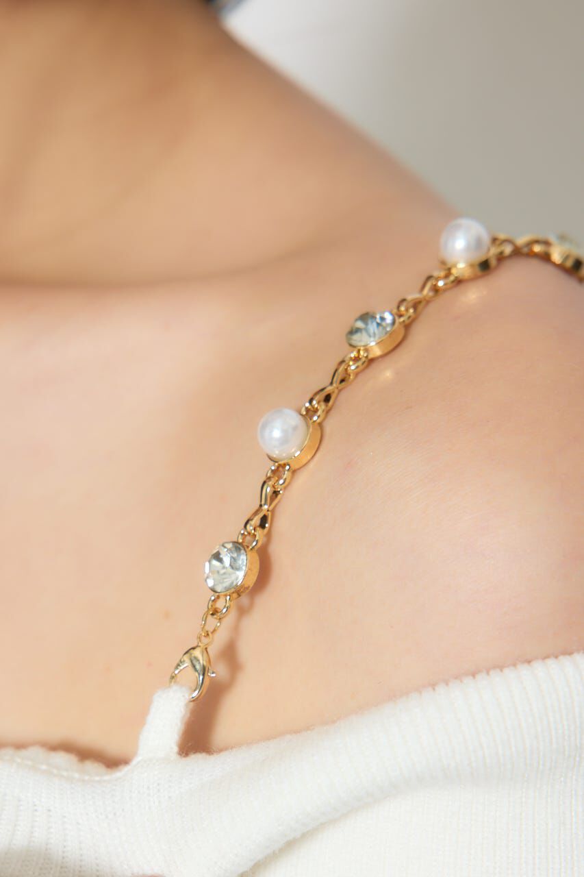 rienda「リボンデザインドットニットワンピース」|ワンピース|