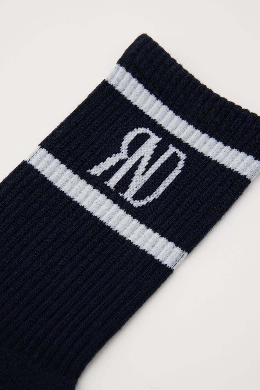 rienda「バイカラーRNDロゴソックス」|その他|