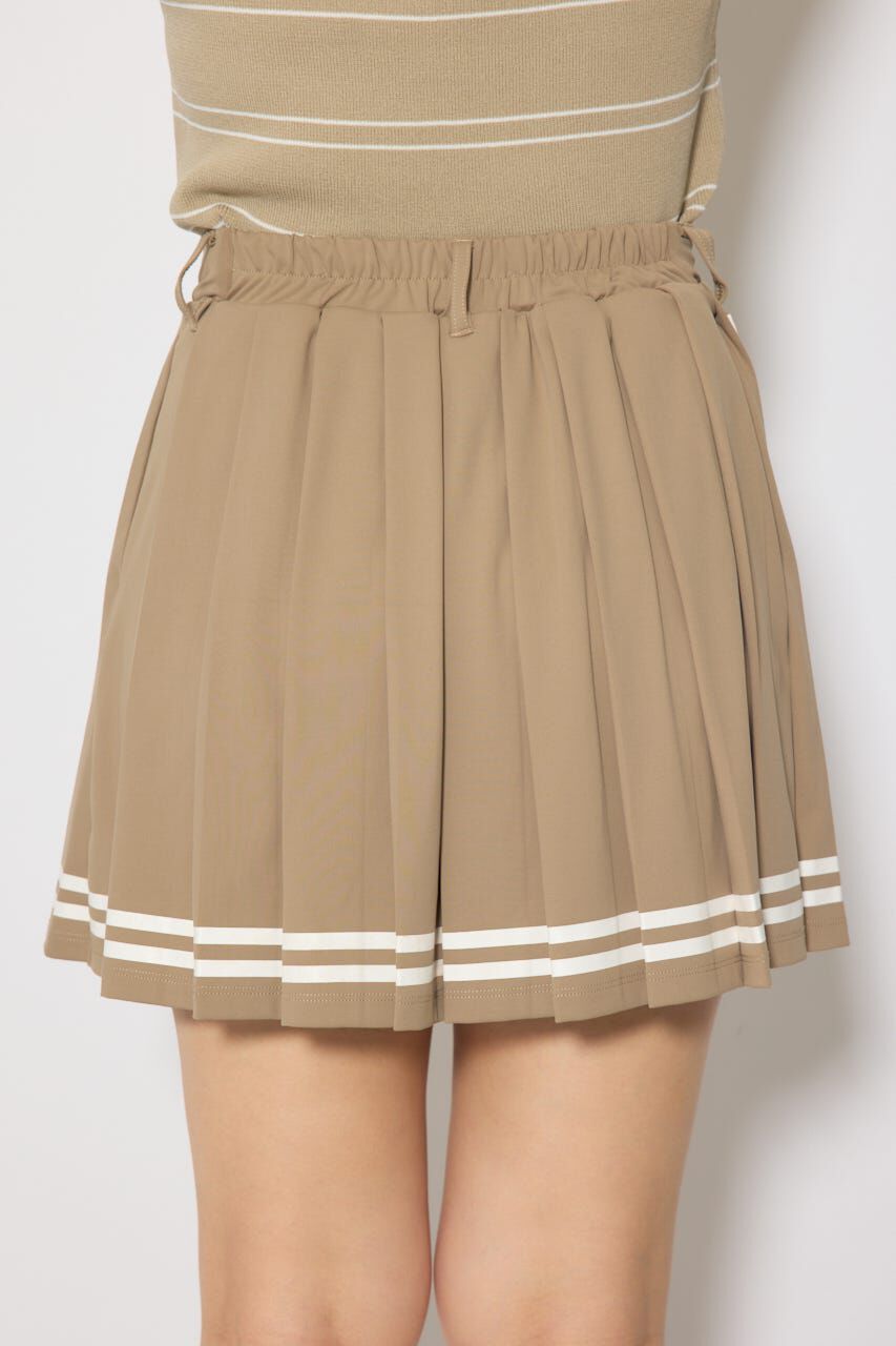 rienda「ラインプリーツフレアスカート」|スカート|