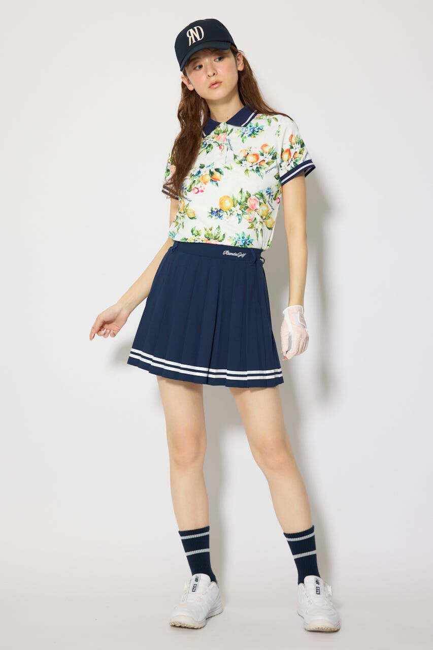 rienda「ラインプリーツフレアスカート」|スカート|