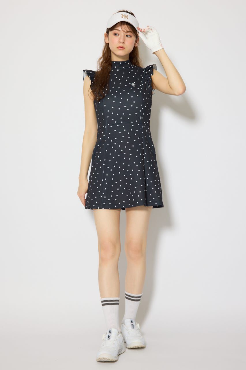 rienda「バックリボンフリルスリーブワンピース」|ワンピース|