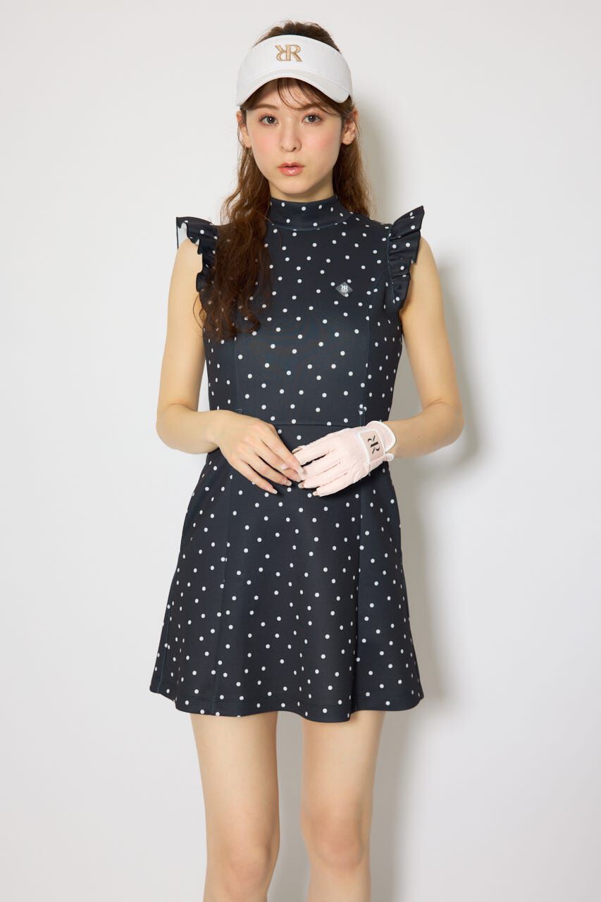 rienda「バックリボンフリルスリーブワンピース」|ワンピース|