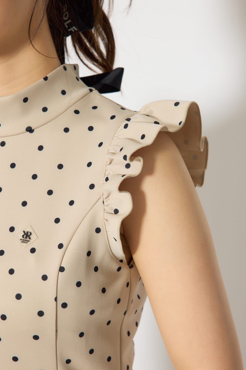 rienda「バックリボンフリルスリーブワンピース」|ワンピース|