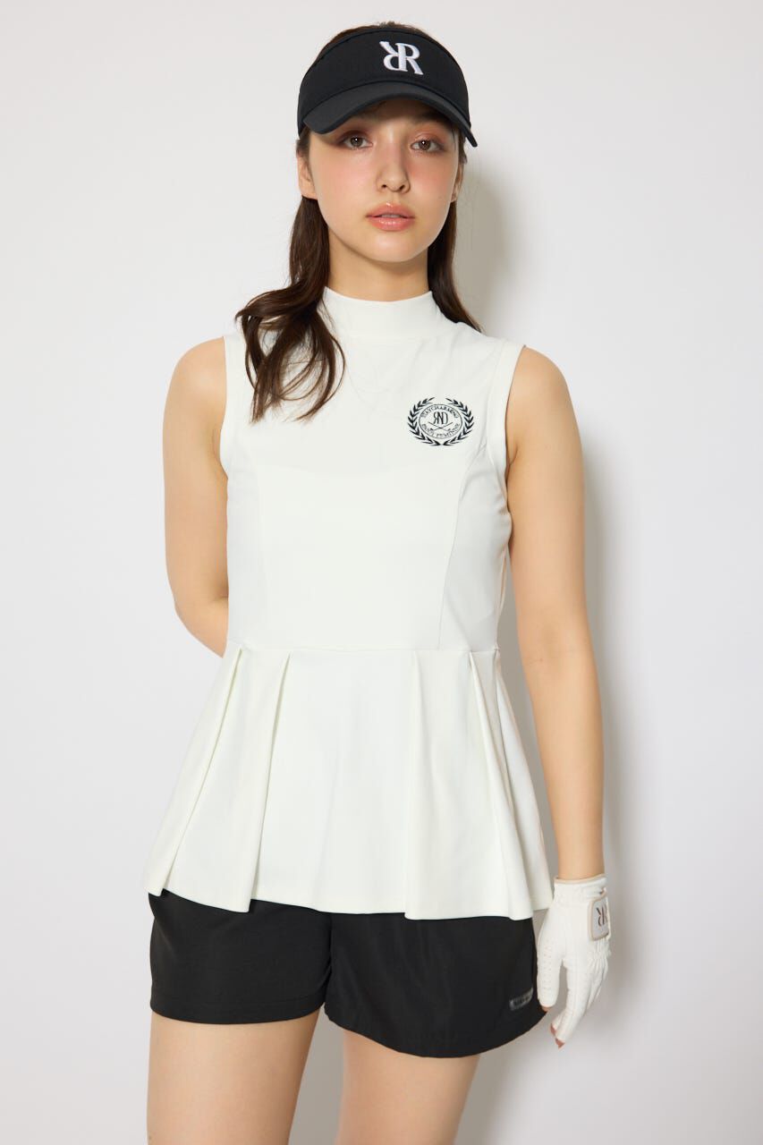 rienda「バックリボンペプラムトップス」|Tシャツ・カットソー|