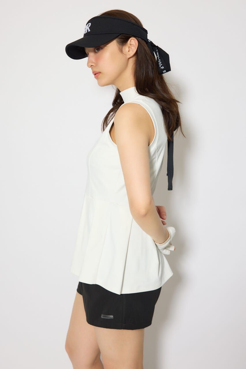 rienda「バックリボンペプラムトップス」|Tシャツ・カットソー|