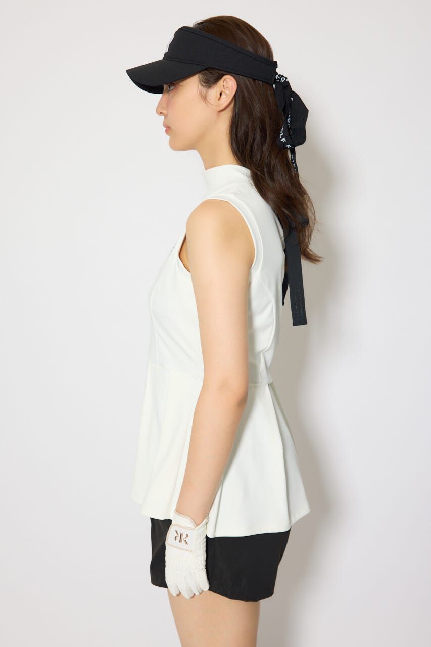 rienda「バックリボンペプラムトップス」|Tシャツ・カットソー|