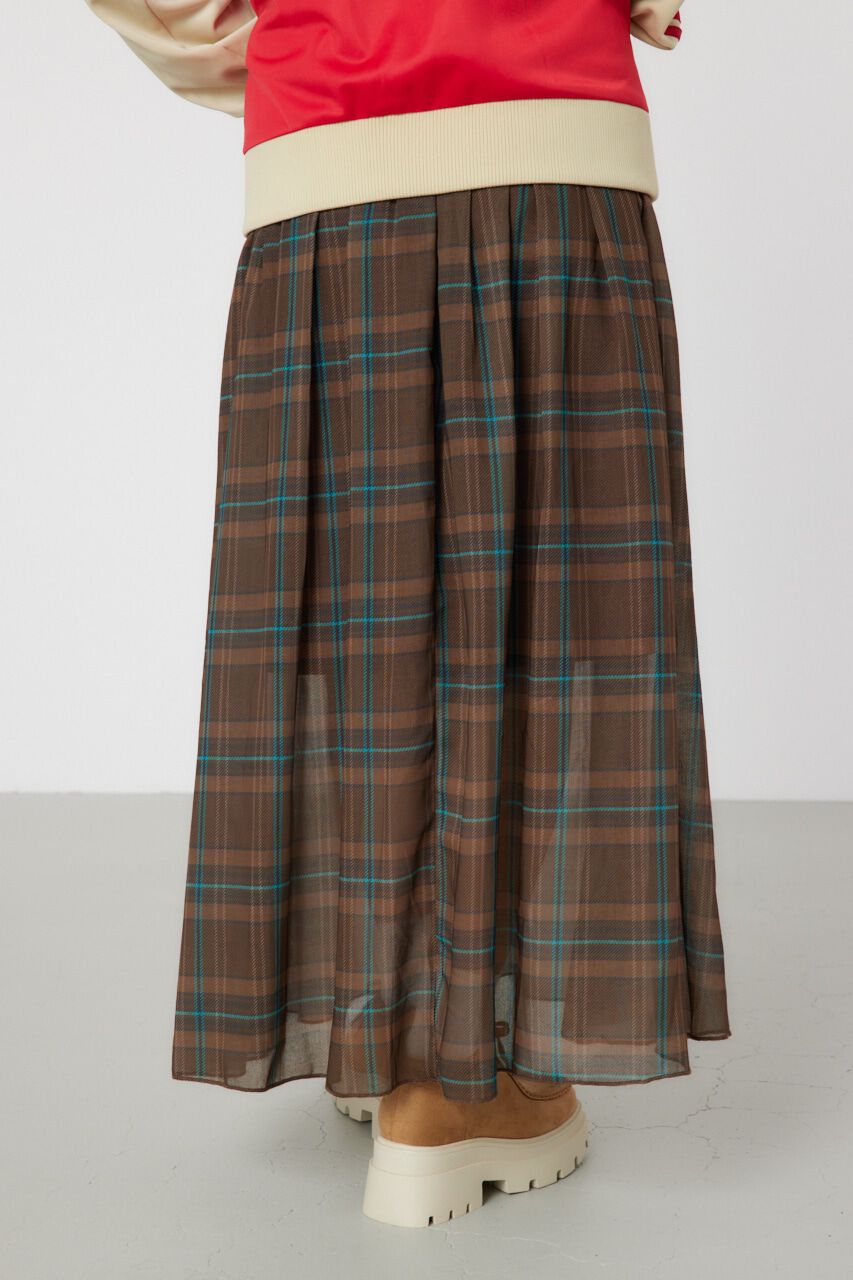 RODEO CROWNS「シアーチェックスカート」|その他|