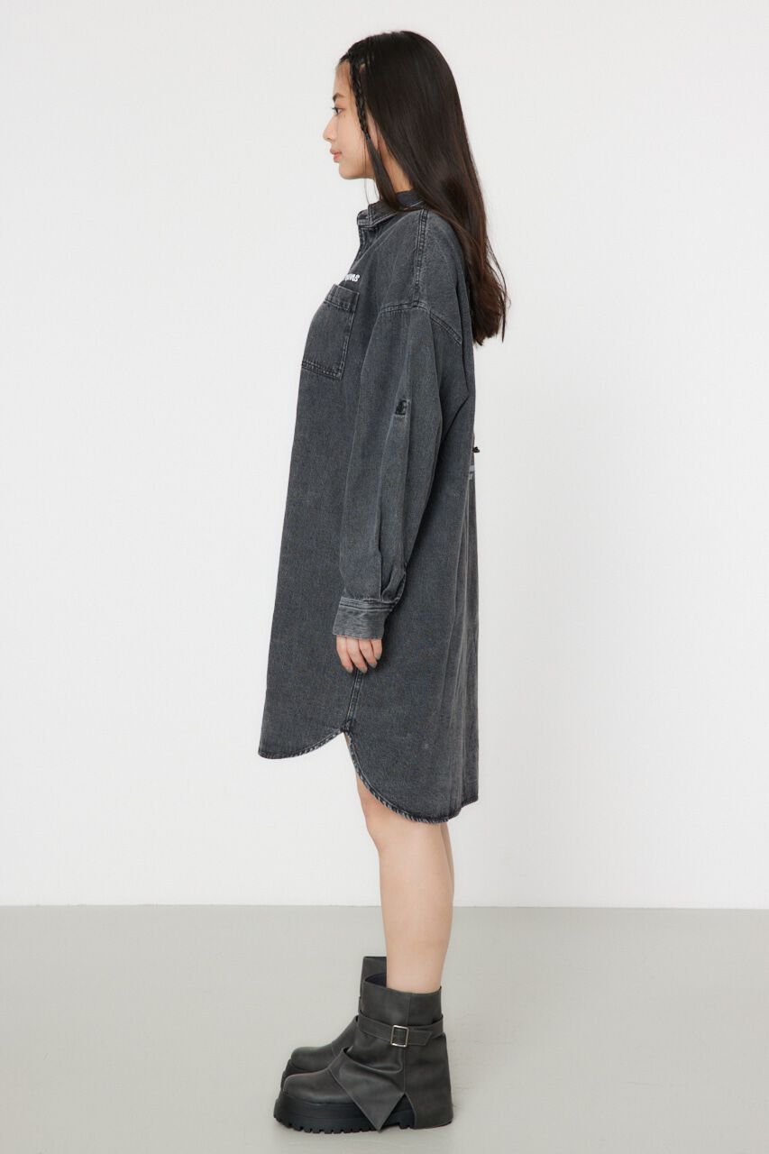 RODEO CROWNS「ATTRACTIVEミリタリーシャツワンピース」|ワンピース|