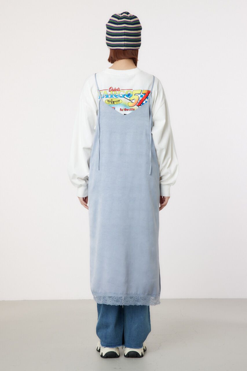 RODEO CROWNS「サテンレースキャミワンピース」|ワンピース|