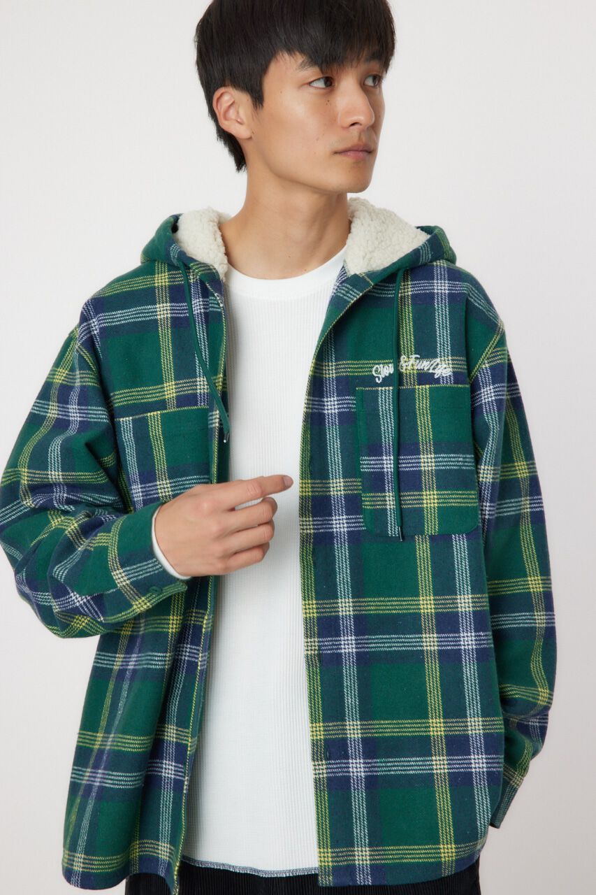 RODEO CROWNS「boa hooded シャツ」|シャツ・ブラウス|GRN