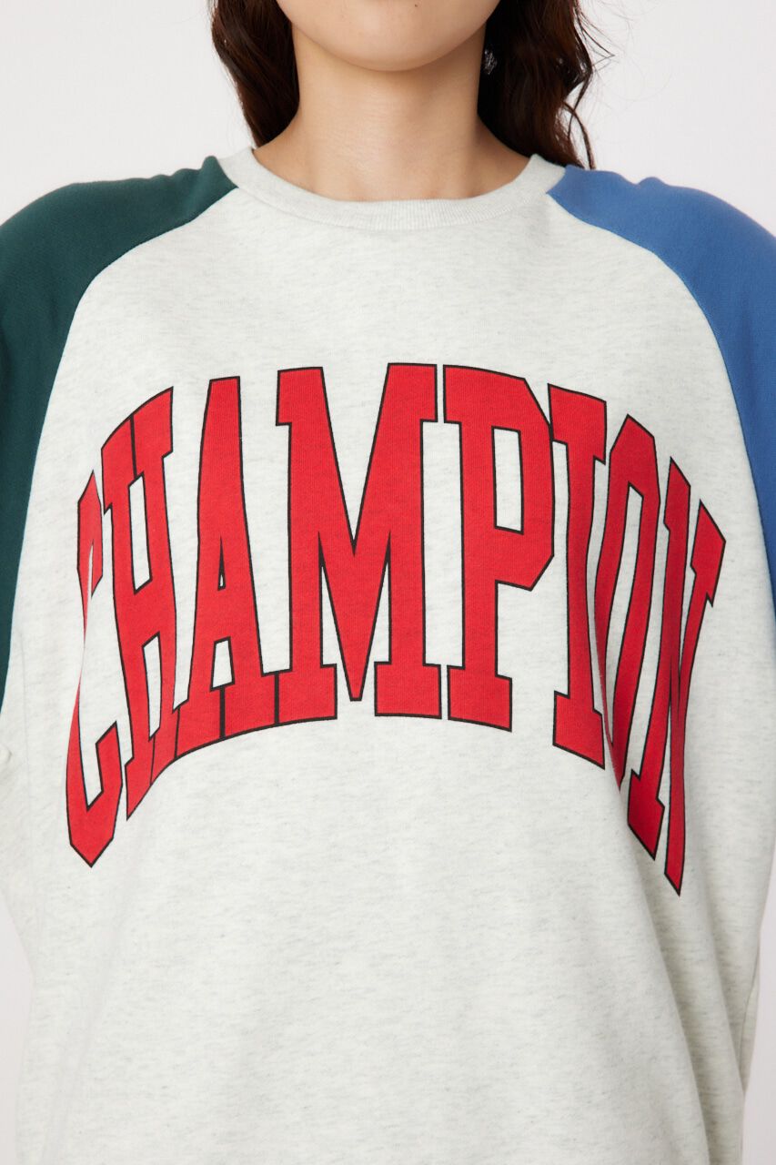 RODEO CROWNS「Champion ラグランスウェットトップス」|パーカー|