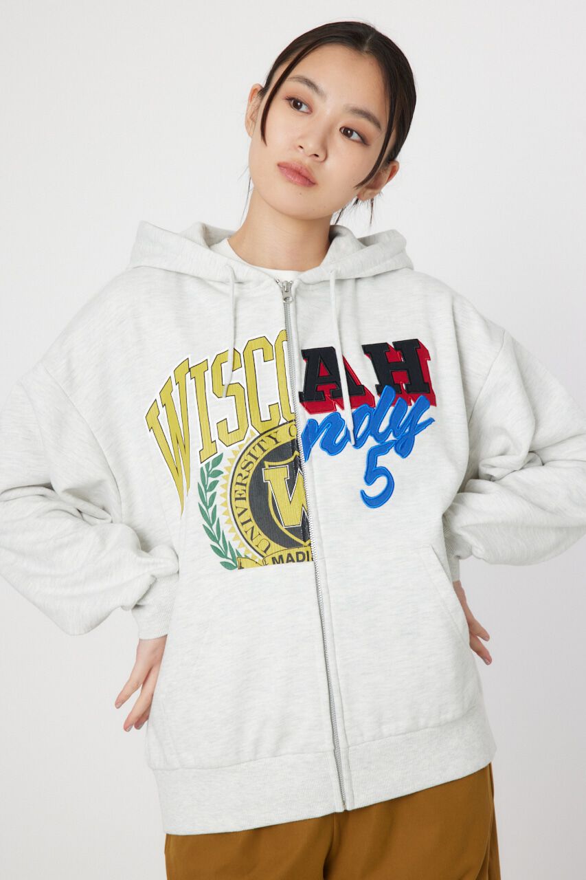 RODEO CROWNS「Custom College ジップパーカー」|パーカー|