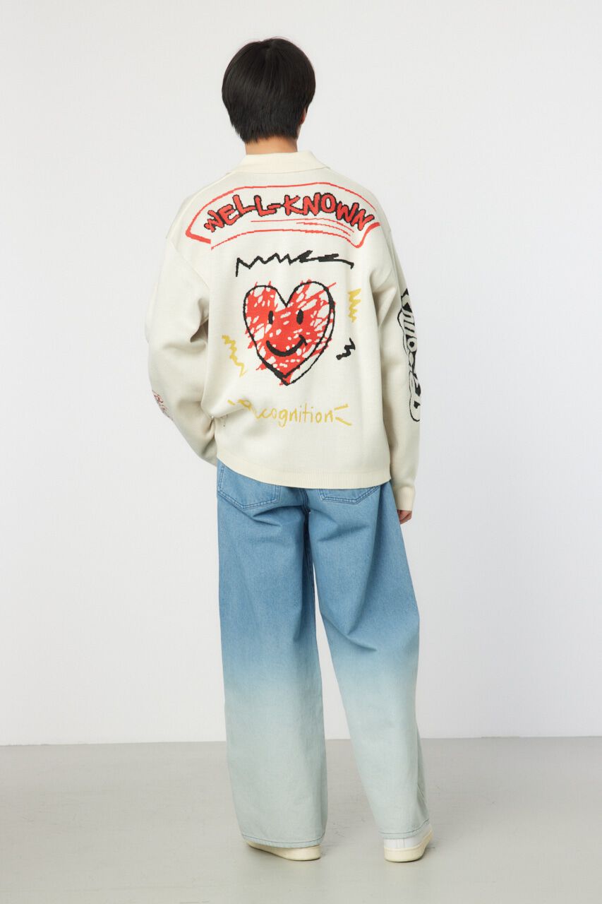 RODEO CROWNS「フリーパターンニットカーデ」|カーディガン|