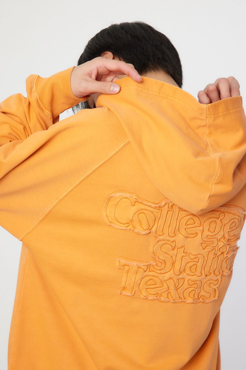 RODEO CROWNS「パッチロゴピグメントフーディー」|パーカー|