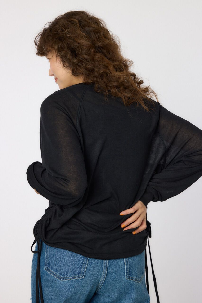 RODEO CROWNS「サイドシャーリングルーズトップス」|Tシャツ・カットソー|