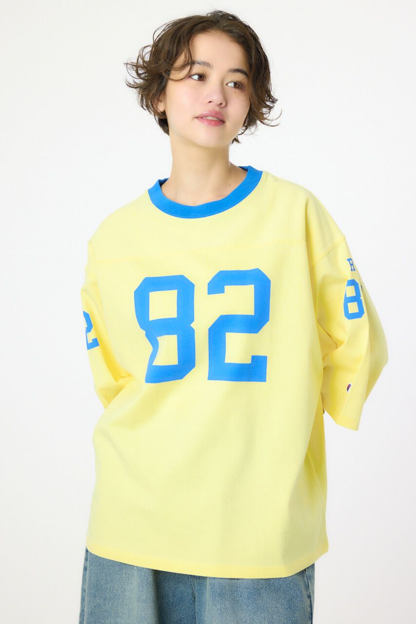 RODEO CROWNS「フットボールTシャツ」|Tシャツ・カットソー|L/YEL1