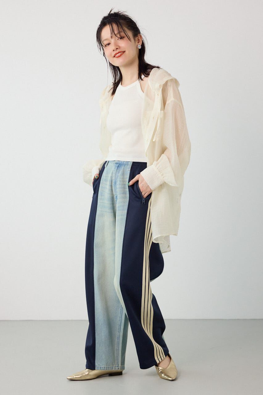 RODEO CROWNS「カスタムトラック デニムパンツ」|デニム|