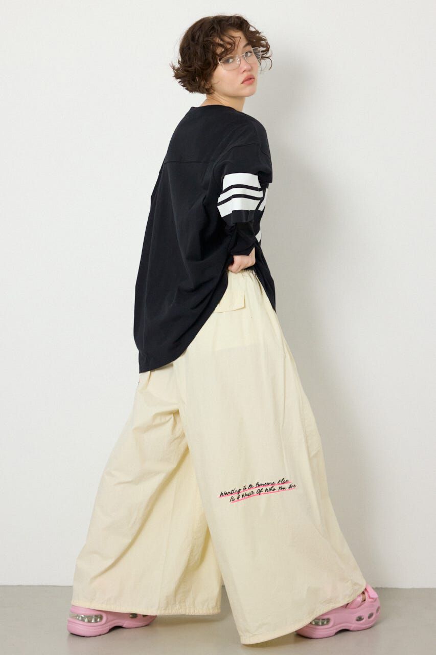 RODEO CROWNS「チュールレイヤードナンバートップス」|Tシャツ・カットソー|