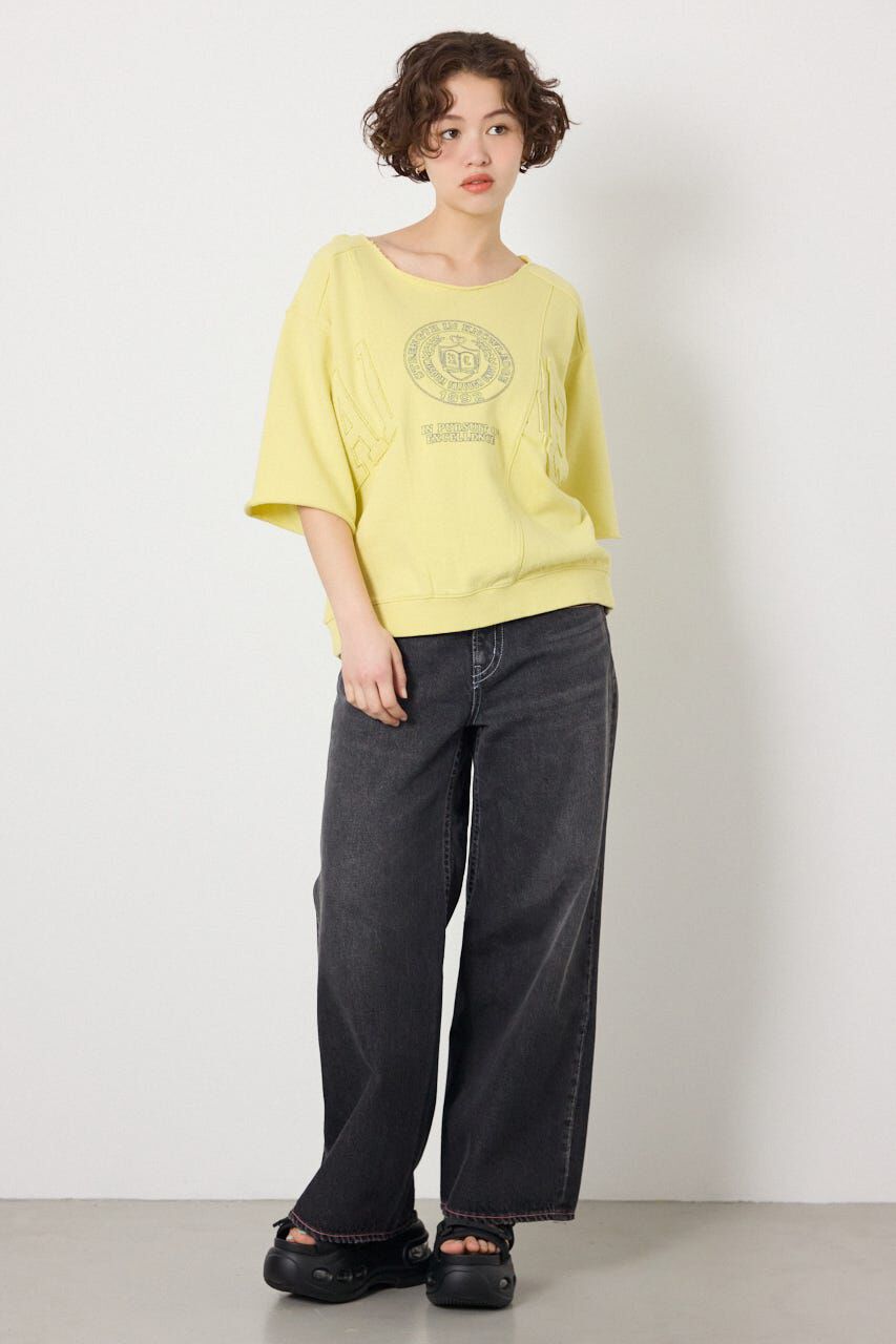 RODEO CROWNS「カラーステッチダボパンツ」|デニム|