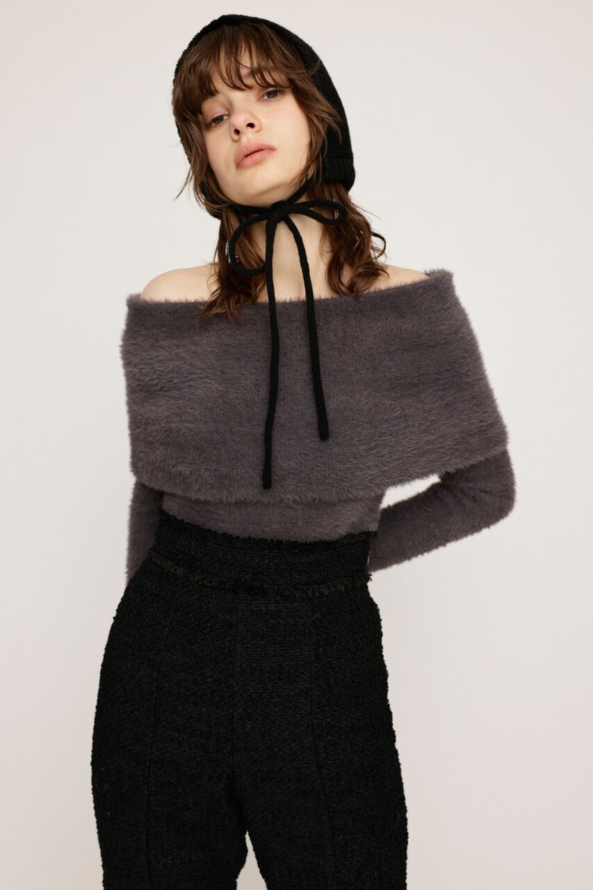 SLY「OFF SHOULDER 2P トップス」|ニット・セーター|