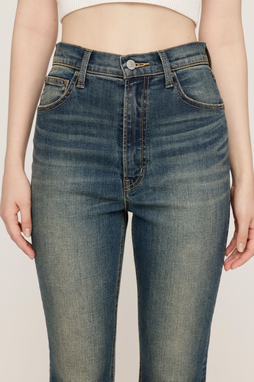 SLY「HW FLARE PT WITH ROICA（R）EF」|デニム|