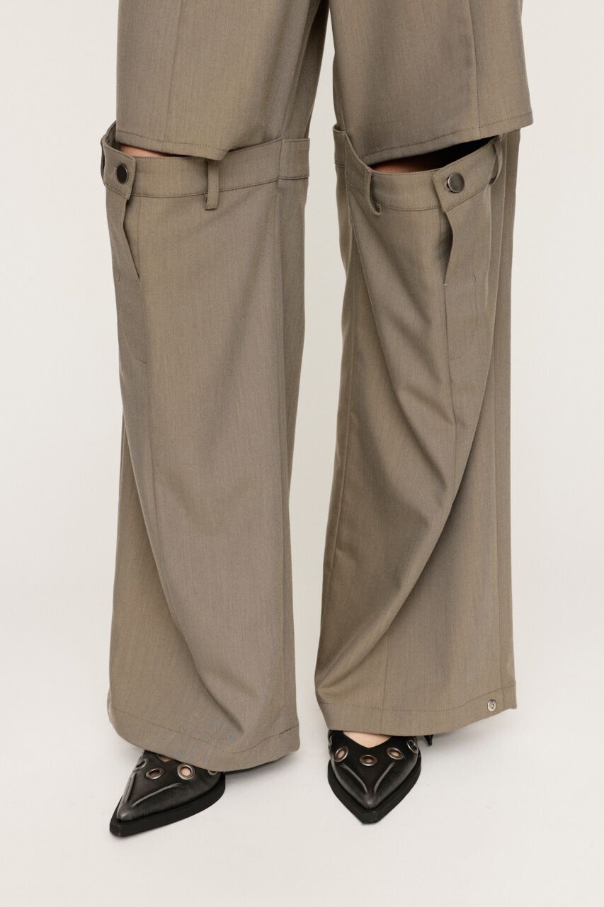 SLY「CUT OUT REMAKE STRAIGHT パンツ」|その他|