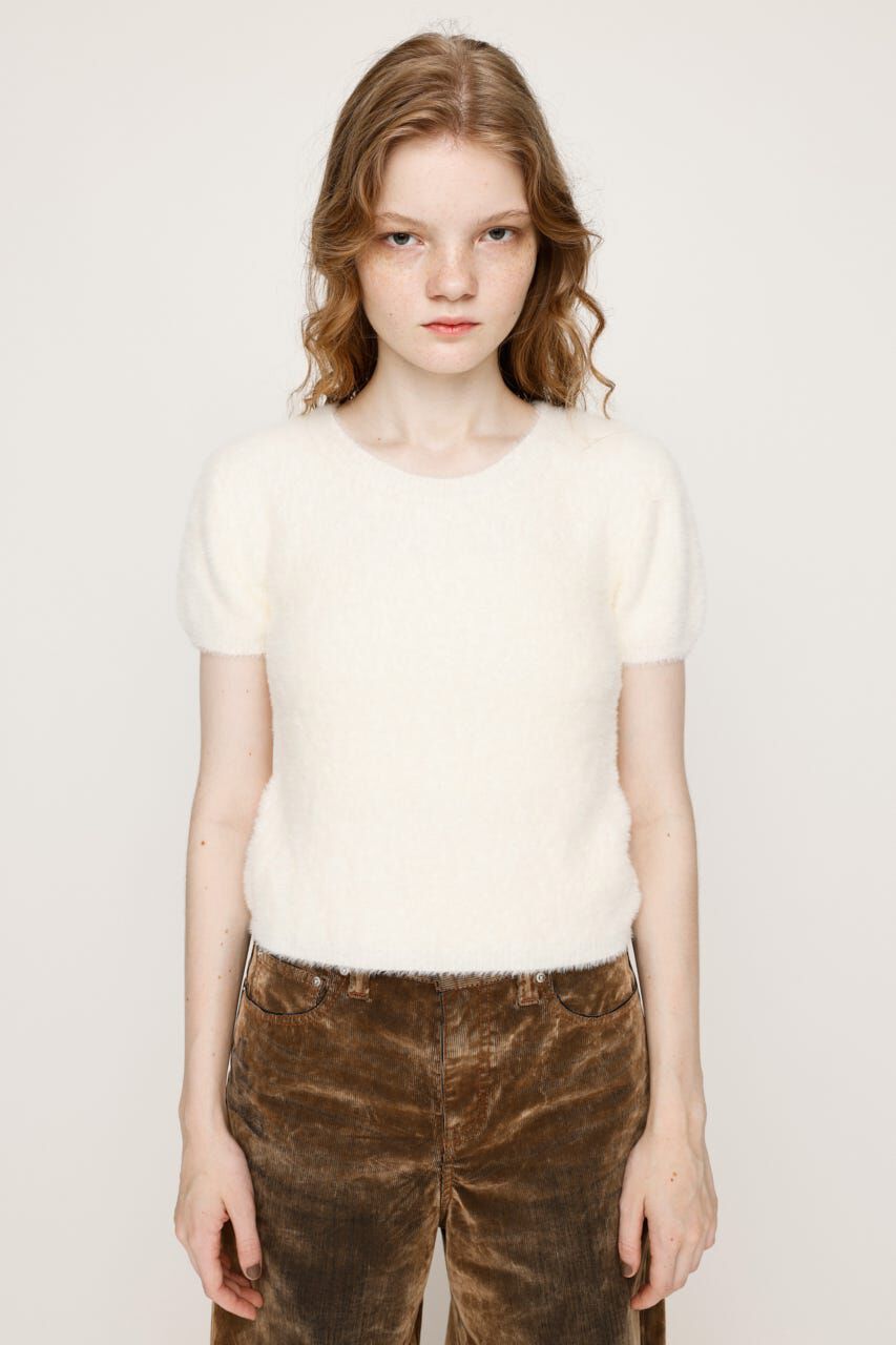 SLY「SHAGGY YARN Tシャツ」|ニット・セーター|