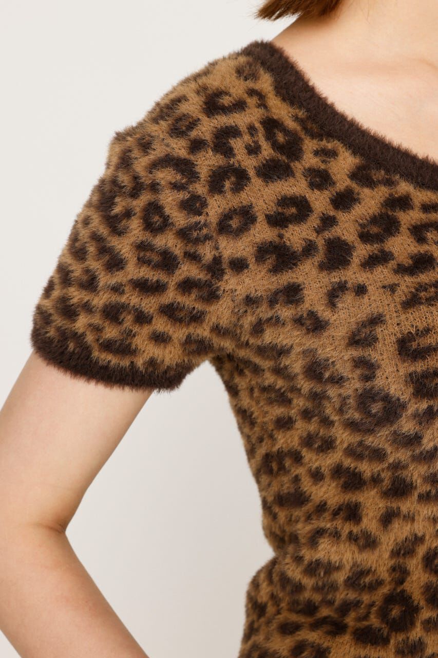 SLY「SHAGGY YARN Tシャツ」|ニット・セーター|