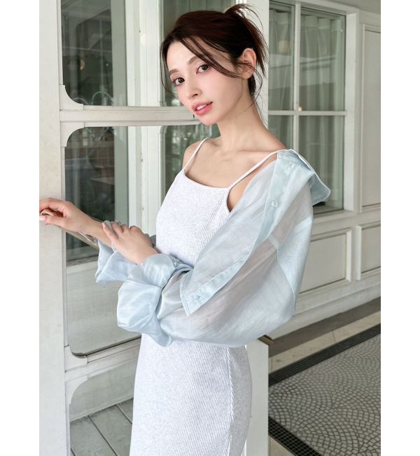 RESEXXY「シアーショートシャツ」|シャツ・ブラウス|