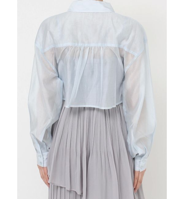 RESEXXY「シアーショートシャツ」|シャツ・ブラウス|