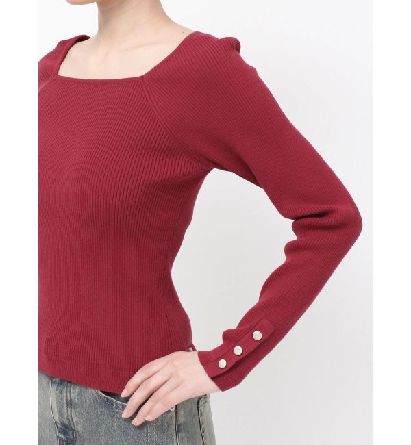 RESEXXY「シンプルデザインニットトップス」|ニット・セーター|