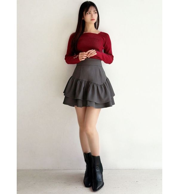 RESEXXY「シンプルデザインニットトップス」|ニット・セーター|