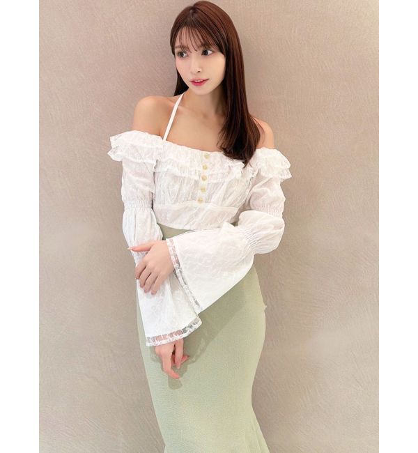 RESEXXY「レースドッキングマーメイドニットワンピース」|ワンピース|