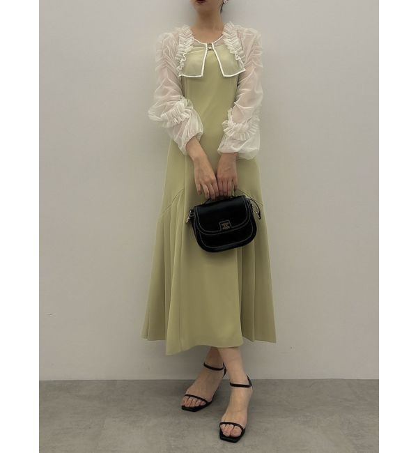 dazzlin「2ピースフリルボレロワンピース」|ワンピース|