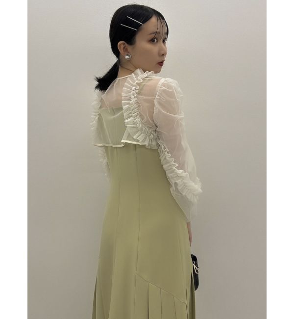 dazzlin「2ピースフリルボレロワンピース」|ワンピース|