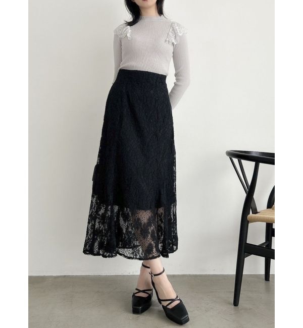 dazzlin「レースマーメイドスカート」|スカート|
