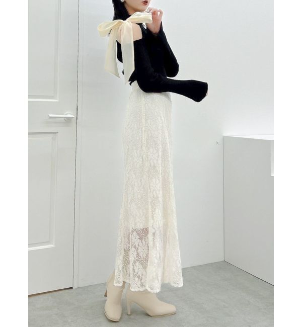 dazzlin「レースマーメイドスカート」|スカート|
