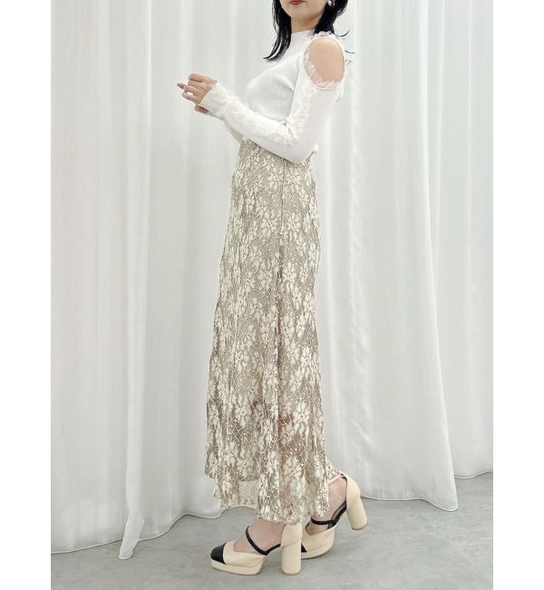 dazzlin「レースマーメイドスカート」|スカート|
