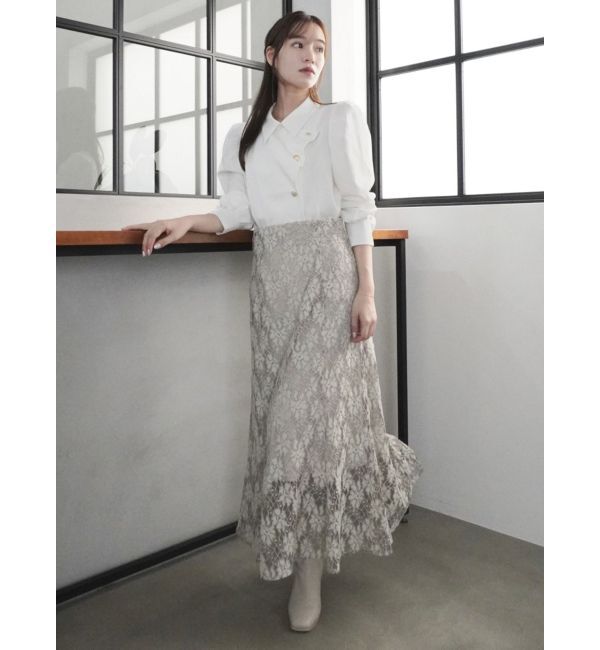 dazzlin「レースマーメイドスカート」|スカート|