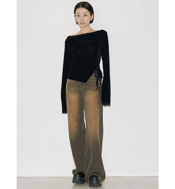 EMODA「【VEQUM】SIDE TIE TOP」|Tシャツ・カットソー|