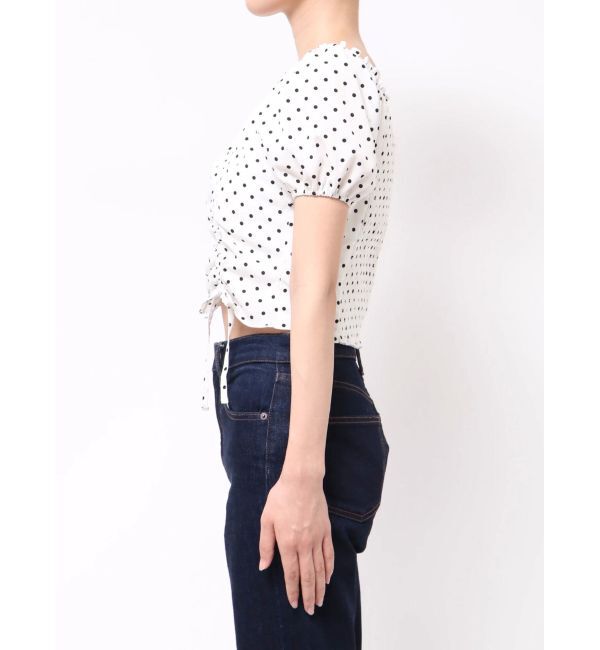 EMODA「2WAY STRING RIBBON TOP」|Tシャツ・カットソー|