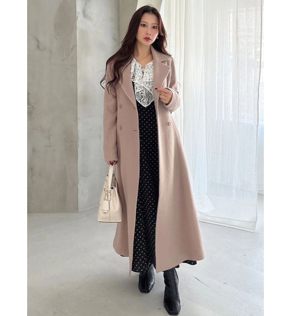 MERCURYDUO「フィットアンドフレアコート」|その他|