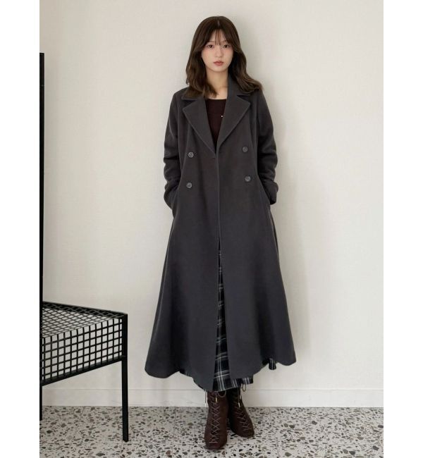 MERCURYDUO「フィットアンドフレアコート」|その他|