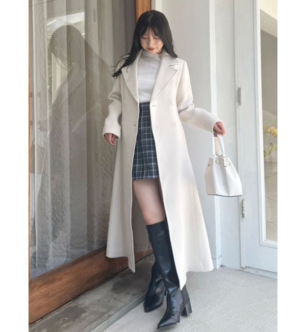 MERCURYDUO「フィットアンドフレアコート」|その他|